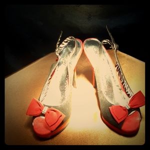 Wild Rose high heels.